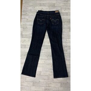 Signature Levi's Jeans Womens 4M Blue Medium‎ Wash Bootcut Denim Pants